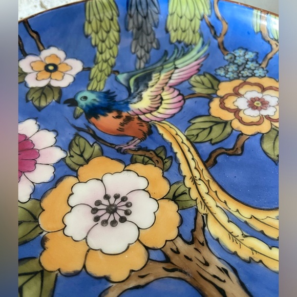 Hand painted Noritake Handled Dish Plate - Picture 9 of 9